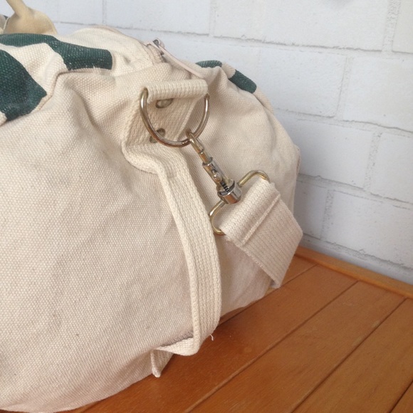 Vintage Polo Ralph Lauren Canvas Duffle Gym Bag - Picture 2 of 8